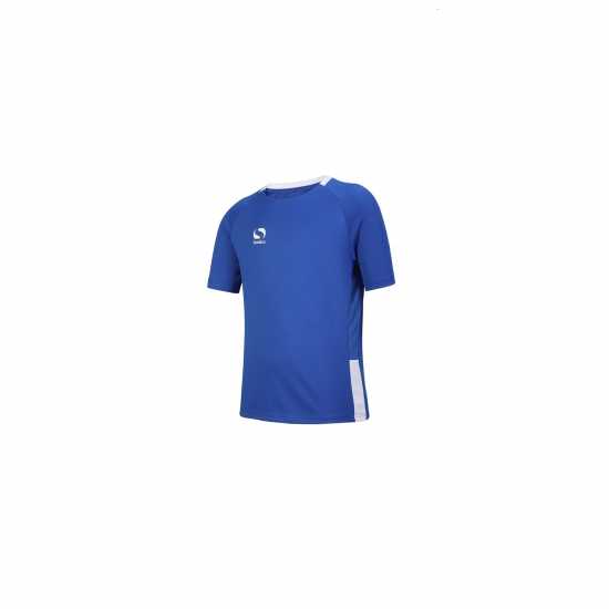 Sondico Тениска Момчета Fundamental Polo T Shirt Junior Boys Кралско/Бяло Детски тениски и фланелки