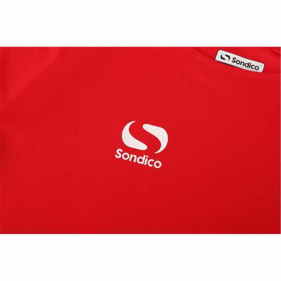 Детски тениски и фланелки Sondico Тениска Момчета Fundamental Polo T Shirt Junior Boys Червено/Бяло Sondico Тениска Момчета Fundamental Polo T Shirt Junior Boys Червено/Бяло Детски тениски и фланелки