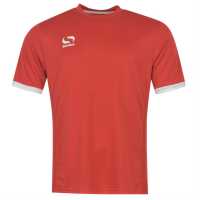 Sondico Тениска T Shirt Infants Red/White Детски тениски и фланелки