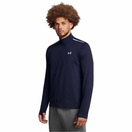 Under Armour Vanish Quarter Sn99 Синьо Мъжки тениски и фланелки