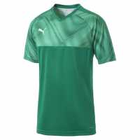Puma Cup Jersey Mens Pep. Green/W Мъжки ризи