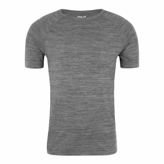 Everlast Мъжка Риза Essential Poly T-Shirt Mens Charcoal Marl Мъжки ризи