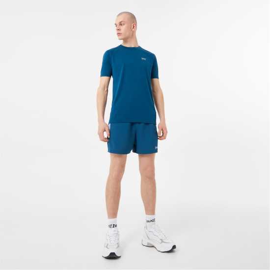 Everlast Мъжка Риза Essential Poly T-Shirt Mens Sailor Blue Мъжки ризи