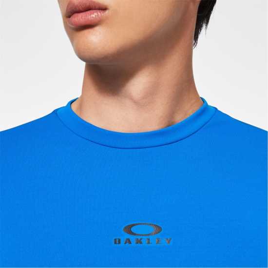 Oakley Мъжка Блуза Fond Long Sleeve T Shirt Mens Ozone Дрехи за фитнес