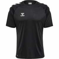 Hummel Тениска Core Training Poly T Shirt Senior Черно Мъжки тениски и фланелки