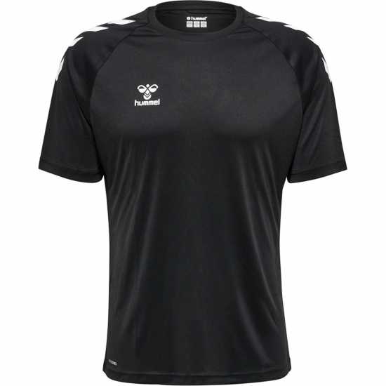 Hummel Тениска Core Training Poly T Shirt Senior Черно Мъжки тениски и фланелки