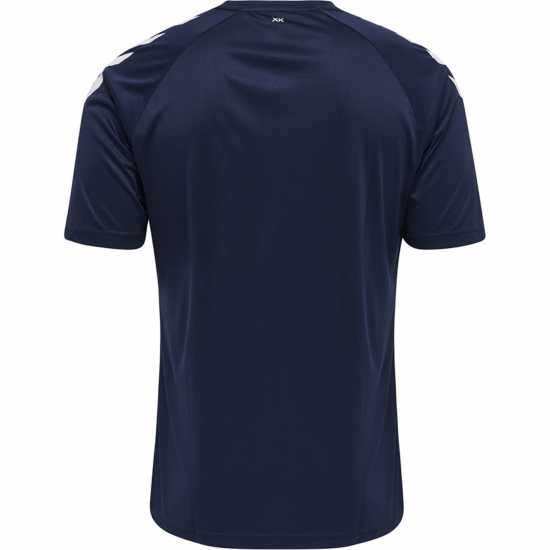 Hummel Тениска Core Training Poly T Shirt Senior Marine Мъжки тениски и фланелки
