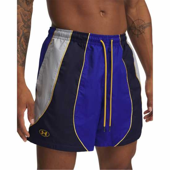 Under Armour Volly Short-Sleeve Performance T-Shirt Синьо 