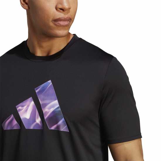 Adidas Мъжка Риза Hiit T-Shirt Mens  Мъжко облекло за едри хора