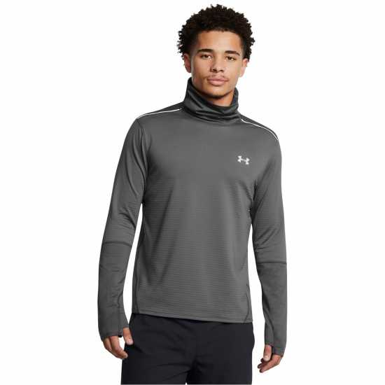 Under Armour Men's Vanish Funnel Long-Sleeve Performance Gym Top Сиво 