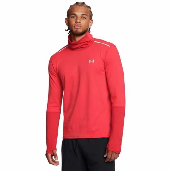 Under Armour Men's Vanish Funnel Long-Sleeve Performance Gym Top Червено 