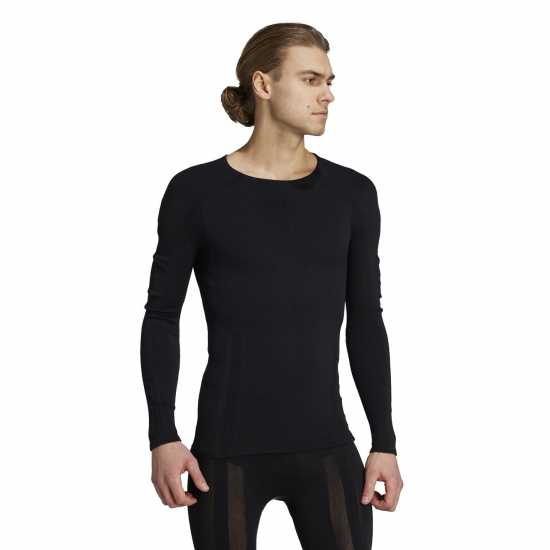 Adidas Мъжка Риза Drynamo Long Sleeve Training T-Shirt Mens  Мъжки тениски и фланелки