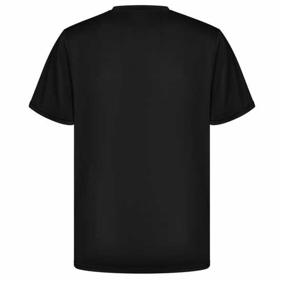 Мъжка Риза Flux Active Graphic Logo T-Shirt Mens Черно Мъжки тениски и фланелки