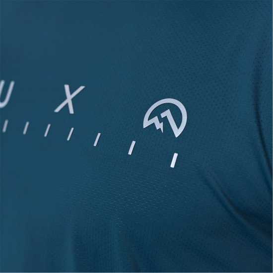 Мъжка Риза Flux Active Graphic Logo T-Shirt Mens Джунглова зелена Мъжки тениски и фланелки