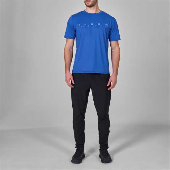 Мъжки тениски и фланелки Мъжка Риза Flux Active Graphic Logo T-Shirt Mens Кобалт Мъжка Риза Flux Active Graphic Logo T-Shirt Mens Кобалт Мъжки тениски и фланелки