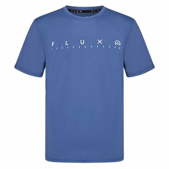 Мъжки тениски и фланелки Мъжка Риза Flux Active Graphic Logo T-Shirt Mens Кобалт Мъжка Риза Flux Active Graphic Logo T-Shirt Mens Кобалт Мъжки тениски и фланелки