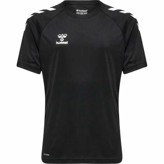 Детски тениски и фланелки Hummel Детска Тениска Core Training Poly T Shirt Junior Черно Hummel Детска Тениска Core Training Poly T Shirt Junior Черно Детски тениски и фланелки