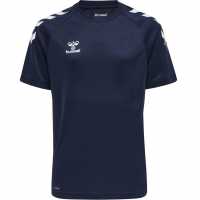 Hummel Детска Тениска Core Training Poly T Shirt Junior Marine Детски тениски и фланелки
