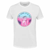 Babolat Graphic Message T-Shirt Adults Бяло Мъжки тениски и фланелки