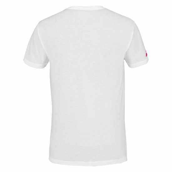 Babolat Graphic Message T-Shirt Adults Бяло Мъжки тениски и фланелки