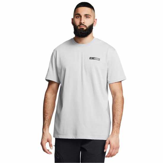 Under Armour Men's Heavyweight Short-Sleeve Performance Gym Top Сиво Under Armour Men's Heavyweight Short-Sleeve Performance Gym Top Сиво