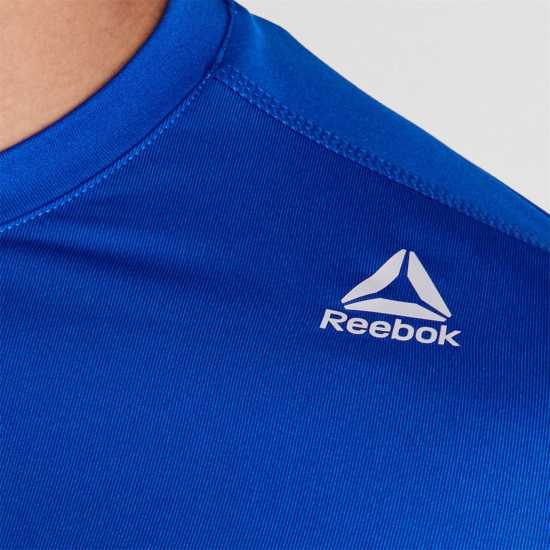 Reebok Мъжка Риза Workout Ready Speedwick T-Shirt Mens Blue Мъжки ризи
