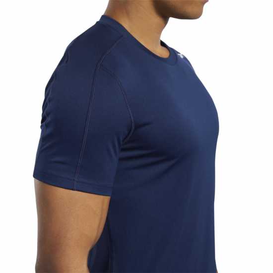 Reebok Мъжка Риза Workout Ready Speedwick T-Shirt Mens Navy - Мъжки ризи