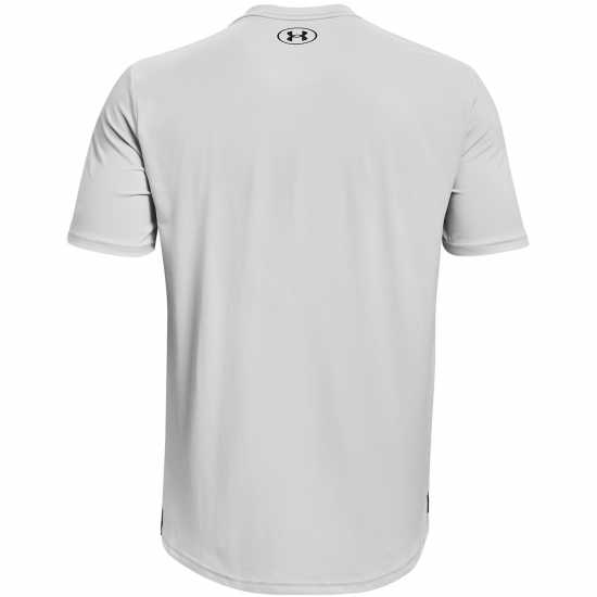 Under Armour Мъжка Тениска Rush Energy Short Sleeve T Shirt Mens Halo Grey/Black Мъжко облекло за едри хора