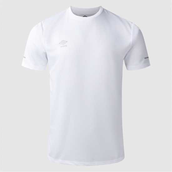 Umbro Training T-Shirt Adults Бяло Мъжки тениски и фланелки