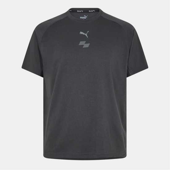 Puma Hyrox Ldn Tee Sn52 Тъмно сиво Мъжки дрехи за фитнес