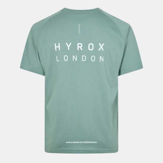 Puma Hyrox Ldn Tee Sn52 Евкалипт Мъжки дрехи за фитнес