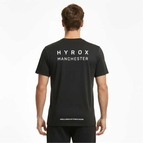 Puma Men's Hyrox City Short Sleeve Performance Gym Top Manchester 