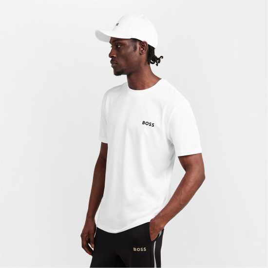 Hugo Boss Boss Boss Ts Active Cn Logo 10267204 01 Бяло 