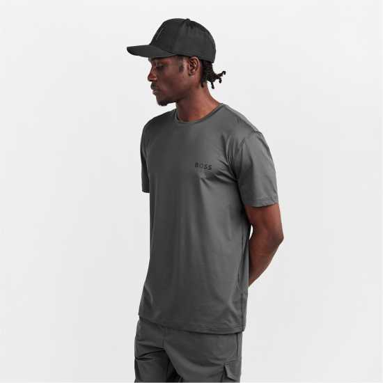 Hugo Boss Boss Boss Ts Active Cn Logo 10267204 01 Сиво Hugo Boss Boss Boss Ts Active Cn Logo 10267204 01 Сиво