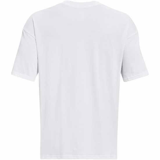 Мъжки тениски и фланелки Under Armour Ovs Hvywt Ss Sn99 White Under Armour Ovs Hvywt Ss Sn99 White Мъжки тениски и фланелки