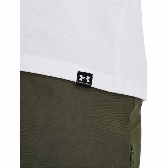 Мъжки тениски и фланелки Under Armour Ovs Hvywt Ss Sn99 White Under Armour Ovs Hvywt Ss Sn99 White Мъжки тениски и фланелки