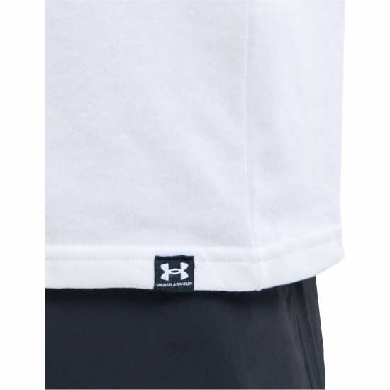Мъжки тениски и фланелки Under Armour Ovs Hvywt Ss Sn99 White Under Armour Ovs Hvywt Ss Sn99 White Мъжки тениски и фланелки