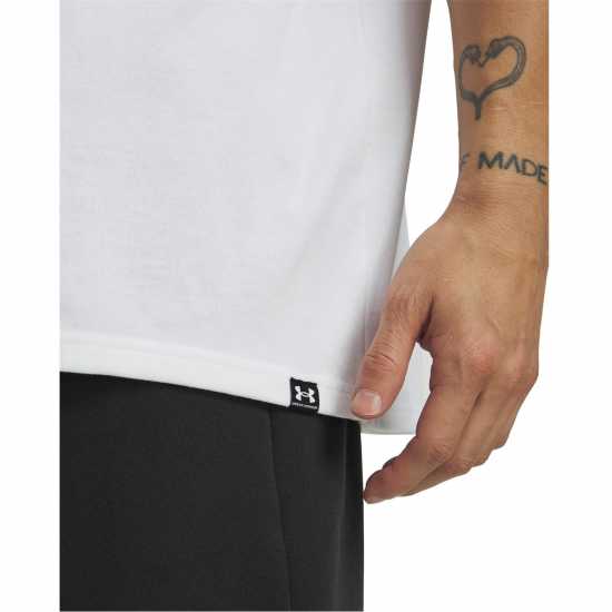 Мъжки тениски и фланелки Under Armour Men's Short-Sleeve Performance Gym Top Бяло Under Armour Men's Short-Sleeve Performance Gym Top Бяло Мъжки тениски и фланелки