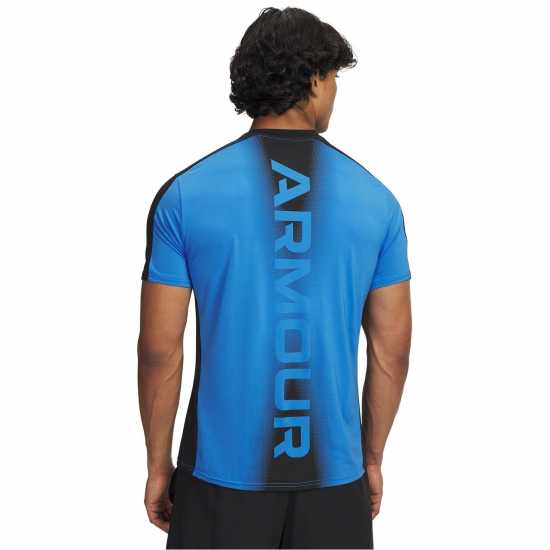 Under Armour Hg Wordmrk T Sn53 Blue Atlantis Мъжки тениски и фланелки