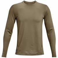 Under Armour Мъжка Риза Armour Tac Crew Cgi Base Sweatshirt Mens Brown Мъжко облекло за едри хора