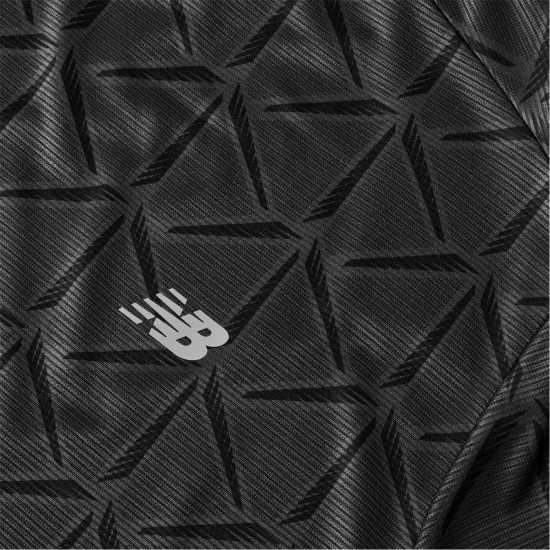 New Balance Men's Short Sleeve Performance Gym Top Black Мъжки тениски и фланелки