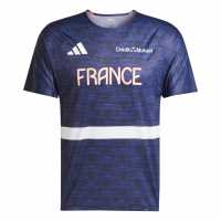 Adidas Team France Athletisme T-Shirt  Атлетика