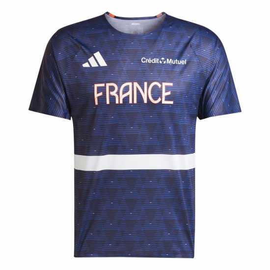 Атлетика Adidas Team France Athletisme T-Shirt Adidas Team France Athletisme T-Shirt Атлетика