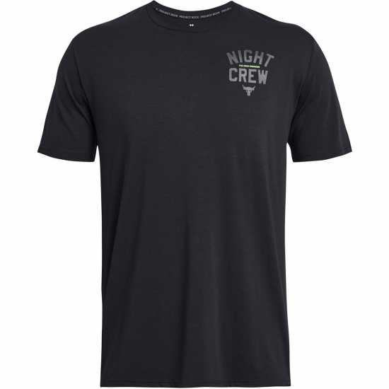 Мъжки тениски и фланелки Under Armour Pjt Rk Ngt Crw Ss Sn99 Black Under Armour Pjt Rk Ngt Crw Ss Sn99 Black Мъжки тениски и фланелки