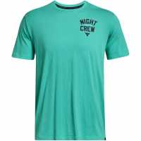 Under Armour Pjt Rk Ngt Crw Ss Sn99 Green Мъжки тениски и фланелки
