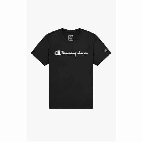 Champion Crewneck T Sn99 Black Мъжки ризи
