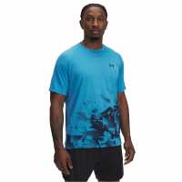 Under Armour Tech Fade Tee Sn99 Blue Мъжки тениски и фланелки