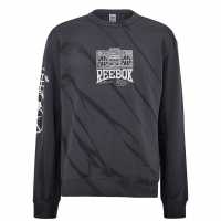 Reebok Classic Block Party Crew Sweatshirt Adults  Мъжко облекло за едри хора