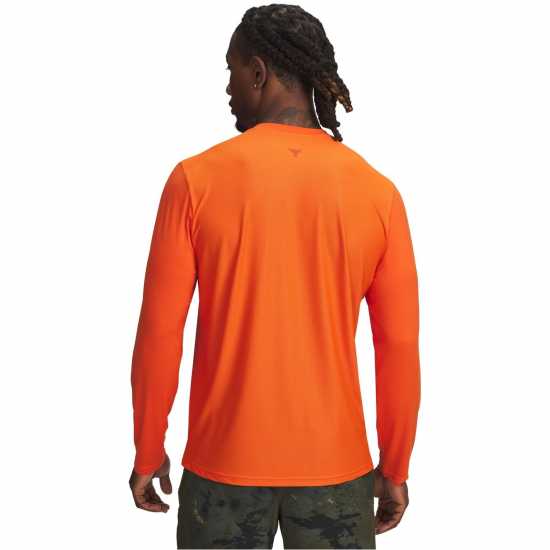 Under Armour Pjt Rck  Chill Ls Sn99 Orange 