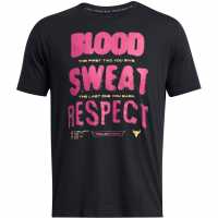 Under Armour Armour Ua Pjt Rck Bsr Graphic Ss Gym Top Mens  Атлетика